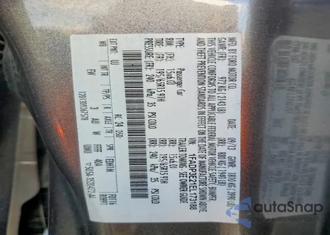 2014 Ford Focus S z USA, uszkodzony, nr VIN 1FADP3E21EL173188